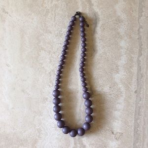 Purple Bead Necklace